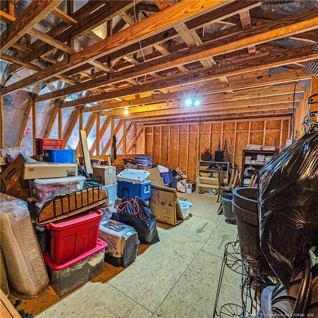 1303 Palestine Rd, Linden, NC 28356 - view of attic