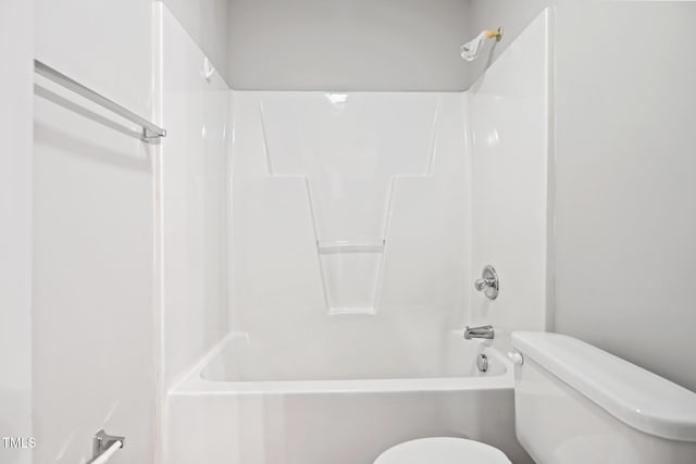 11220 Avocet Ln Unit 104, Raleigh, NC 27617 - bathroom featuring toilet and shower / washtub combination