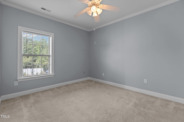 39 Mcguire Ln, Clayton, NC 27527 - empty room featuring plenty of natural light, baseboards, light colored carpet, and crown molding