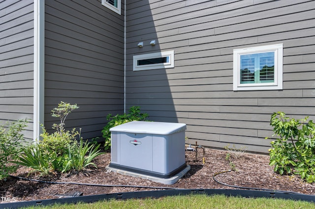 exterior view of a power unit