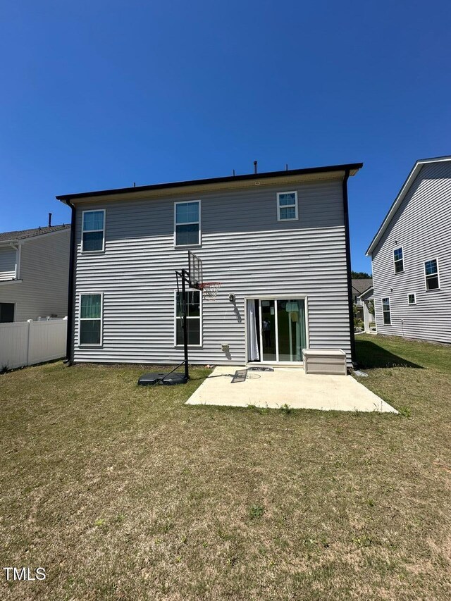 99 Still Hand Dr, Clayton, NC 27527 - back of property featuring a patio area