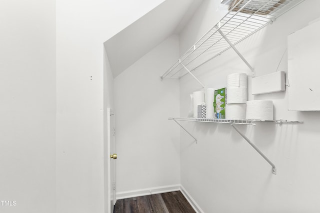 8610 Neuse Landing Ln Unit 103, Raleigh, NC 27616 - walk in closet featuring wood finished floors