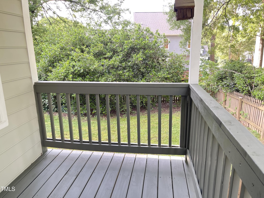 view of deck
