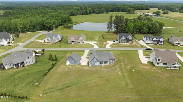 4564 Ashtons Way, Franklinton, NC 27525 - aerial perspective of suburban area with a nearby body of water