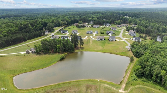 4564 Ashtons Way, Franklinton, NC 27525 - aerial overview of property's location with a forest and a nearby body of water