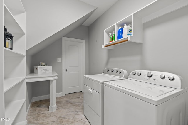 4564 Ashtons Way, Franklinton, NC 27525 - laundry room with washer and dryer and baseboards