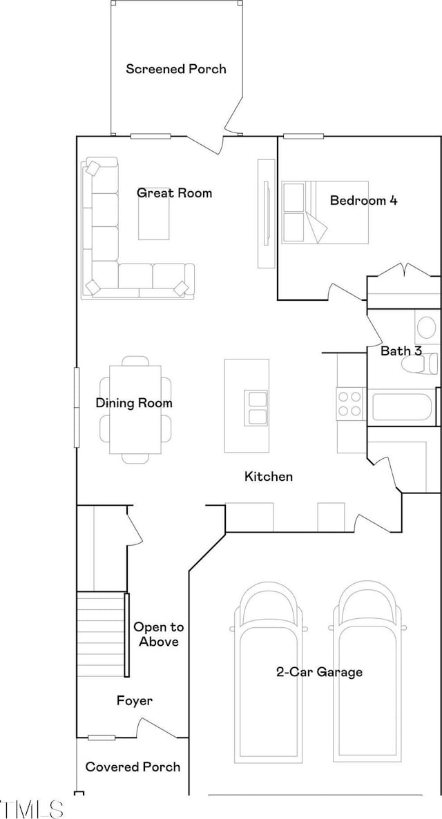 1007 Sora Way, Durham, NC 27703 - room layout