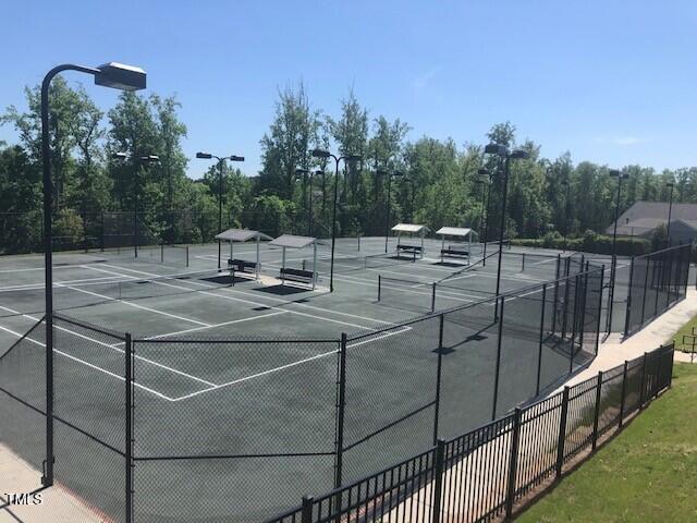 211 Ibis Ln, Durham, NC 27703 - view of tennis court
