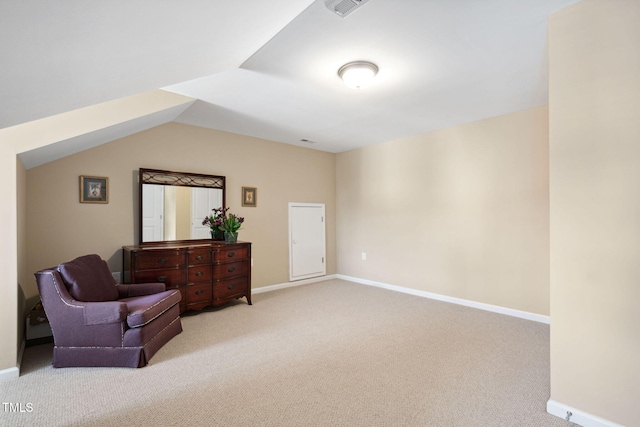 211 Ibis Ln, Durham, NC 27703 - sitting room featuring carpet and baseboards