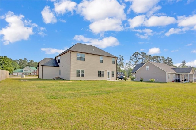 341 Woodington Rd, Hope Mills, NC 28348 - rear view of property with a yard