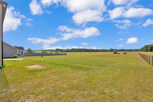 341 Woodington Rd, Hope Mills, NC 28348 - view of yard with a rural view