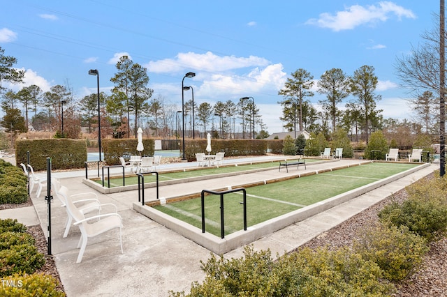 1008 Sounding Ln, Durham, NC 27703 - view of home's community featuring a bocce ball area