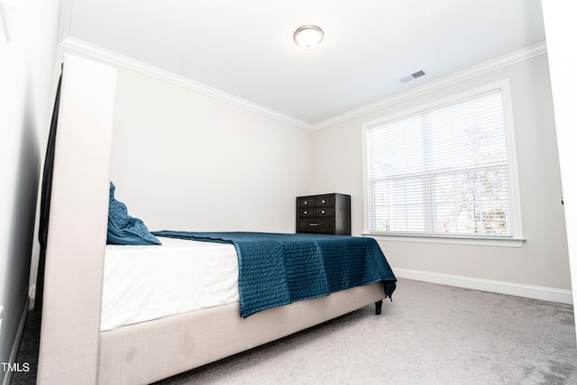 2918 Heirloom Way, Apex, NC 27502 - bedroom featuring ornamental molding, baseboards, and carpet floors