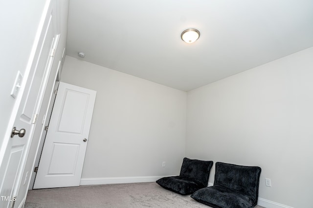 2918 Heirloom Way, Apex, NC 27502 - living area with carpet flooring and baseboards