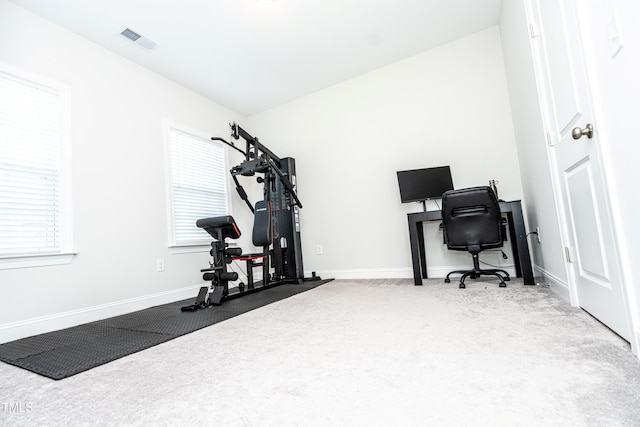 2918 Heirloom Way, Apex, NC 27502 - office area with carpet flooring and baseboards