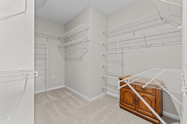 1112 Monterey Bay Dr, Wake Forest, NC 27587 - walk in closet featuring light colored carpet