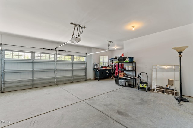 1112 Monterey Bay Dr, Wake Forest, NC 27587 - garage featuring a garage door opener