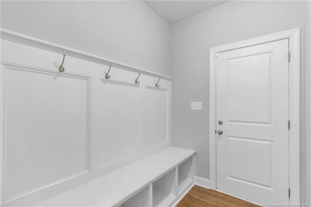 607 Rempstone Ln, Fayetteville, NC 28311 - mudroom featuring wood finished floors