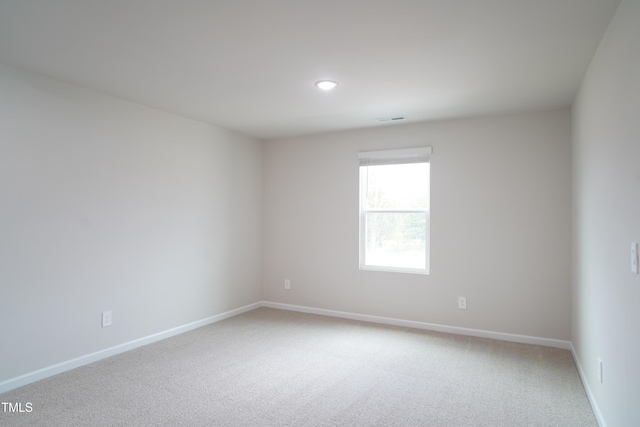2106 Cherry Creek Rd, Haw River, NC 27258 - carpeted empty room featuring baseboards and recessed lighting