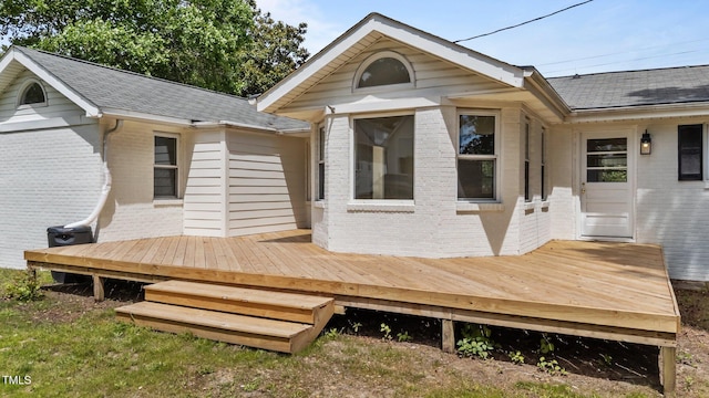 314 Wrenn St, Apex, NC 27502 - view of deck
