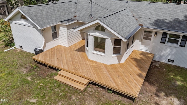 314 Wrenn St, Apex, NC 27502 - view of deck