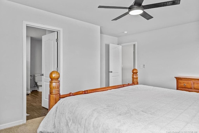 34 Merlin Ct, Godwin, NC 28344 - bedroom with baseboards and ceiling fan