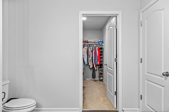 34 Merlin Ct, Godwin, NC 28344 - bathroom featuring toilet and baseboards