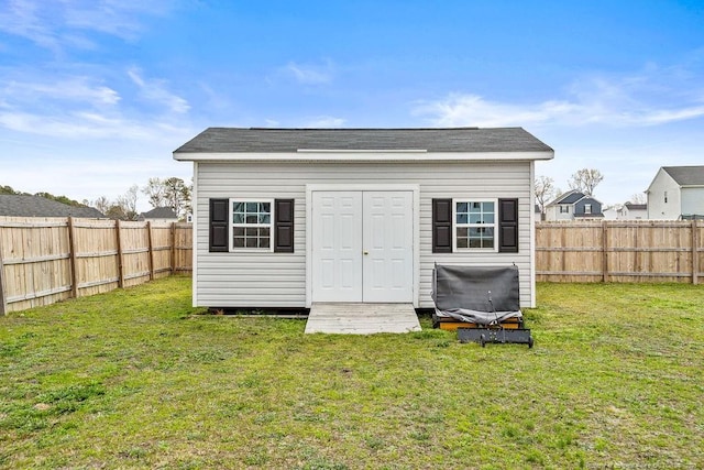 34 Merlin Ct, Godwin, NC 28344 - view of outdoor structure with an outbuilding
