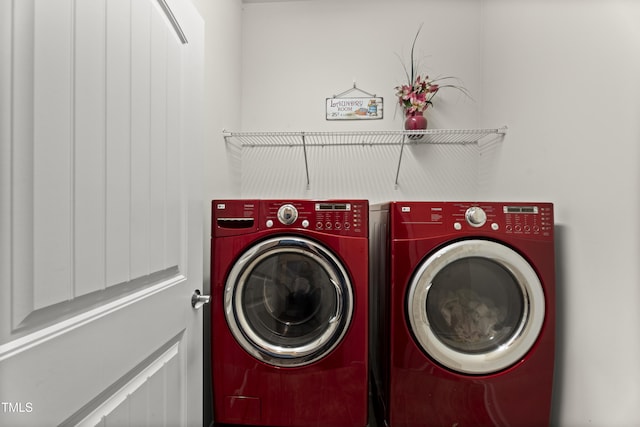 4612 Hanging Fern Ln, Raleigh, NC 27604 - washroom featuring separate washer and dryer