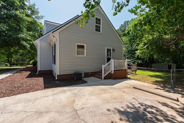 5413 Lower Creek Ct, Apex, NC 27539 - view of back of house