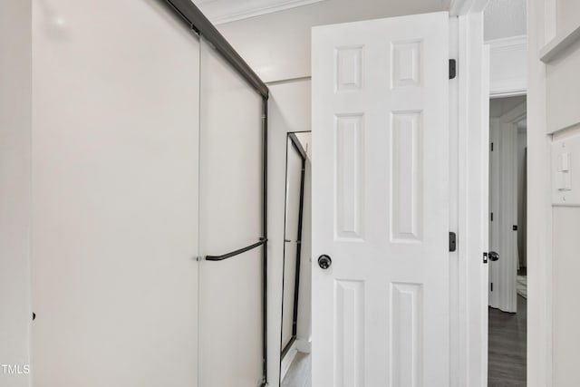 5413 Lower Creek Ct, Apex, NC 27539 - detailed view of crown molding and wood finished floors