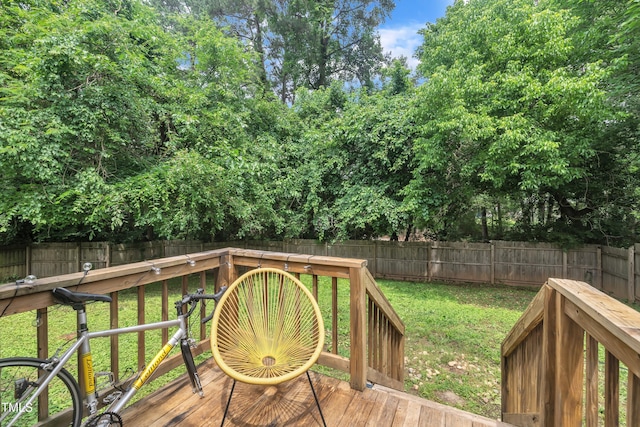 view of deck