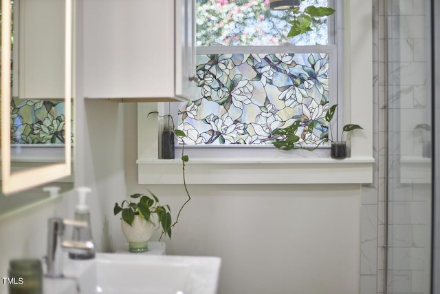 detailed view of a sink
