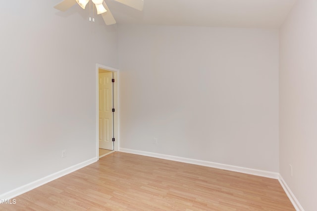 2222 Pathway Dr, Chapel Hill, NC 27516 - unfurnished room featuring light wood-style flooring and ceiling fan
