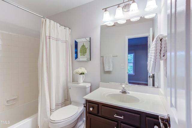 2222 Pathway Dr, Chapel Hill, NC 27516 - full bathroom featuring vanity and shower / bath combination with curtain