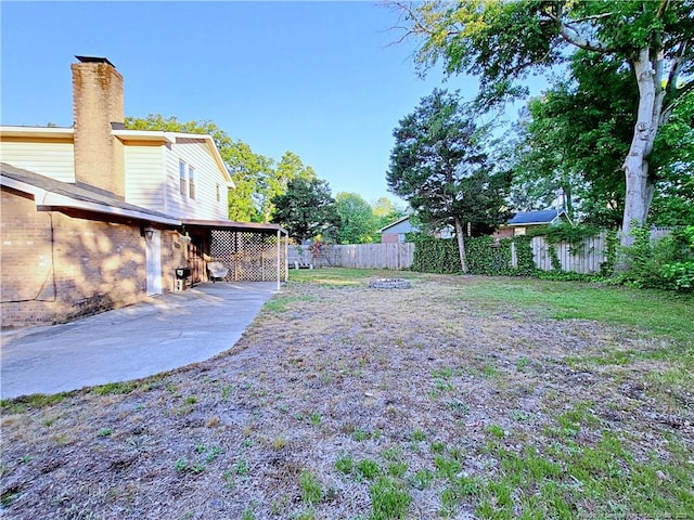 6261 Stoney Point Loop, Fayetteville, NC 28306 - view of yard with fence