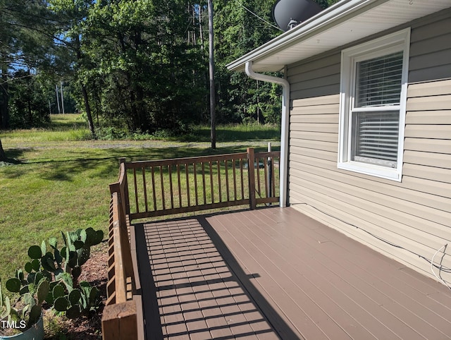3405 Ode Turner Rd, Hillsborough, NC 27278 - wooden terrace with a lawn