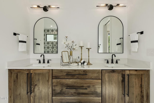 1141 Duke Farm Dr, Wake Forest, NC 27587 - bathroom featuring double vanity