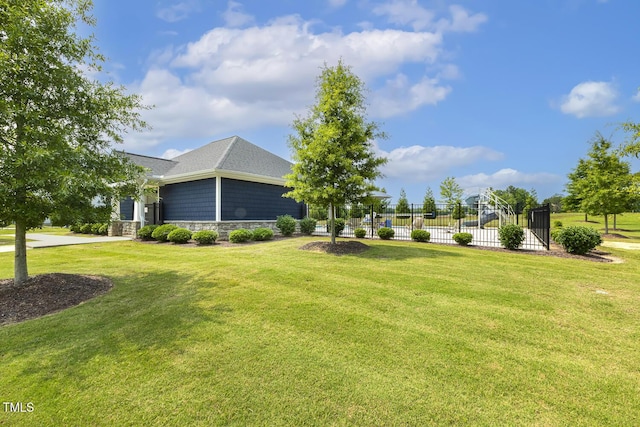 1141 Duke Farm Dr, Wake Forest, NC 27587 - view of yard