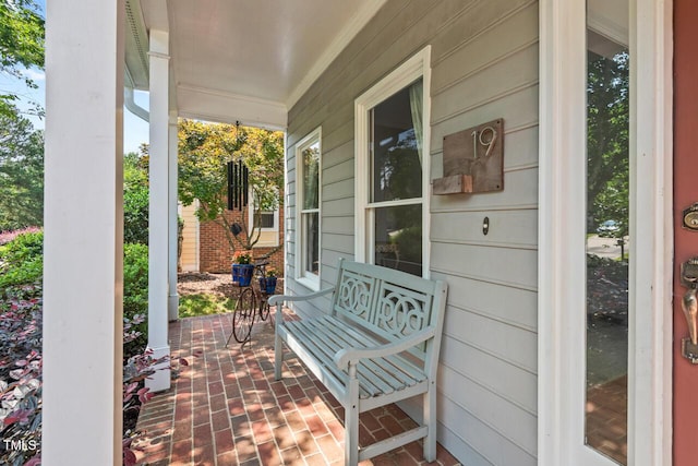 19 Knightsbridge Ct, Durham, NC 27707 - view of porch
