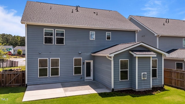 6624 Vestal St, Wake Forest, NC 27587 - rear view of house featuring a patio