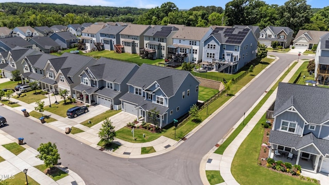 6624 Vestal St, Wake Forest, NC 27587 - aerial perspective of suburban area