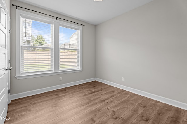 6624 Vestal St, Wake Forest, NC 27587 - unfurnished room featuring light wood-style flooring and baseboards