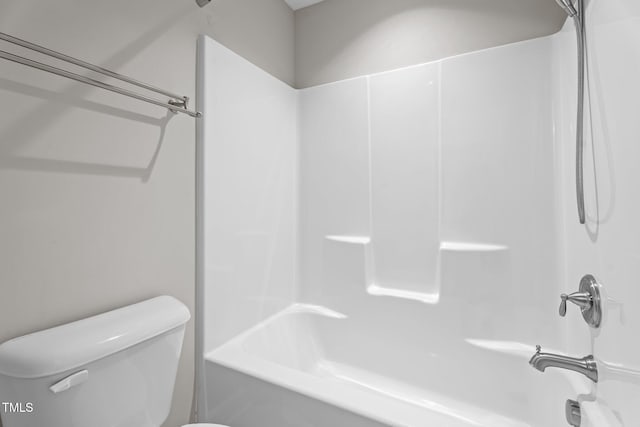 6624 Vestal St, Wake Forest, NC 27587 - full bathroom with tub / shower combination and toilet