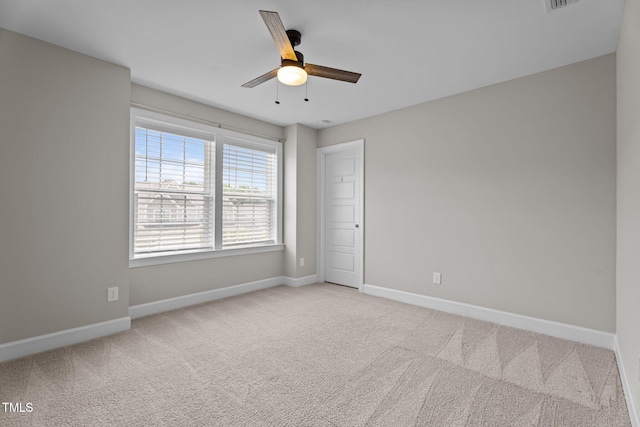 6624 Vestal St, Wake Forest, NC 27587 - unfurnished bedroom with baseboards, carpet flooring, and ceiling fan