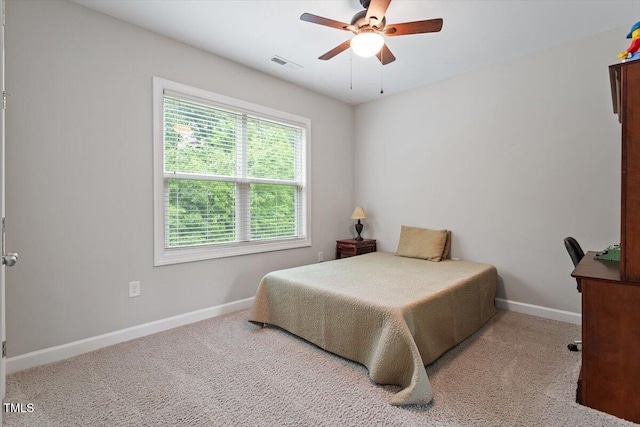 213 Preatonwood Dr, Apex, NC 27539 - carpeted bedroom featuring baseboards and a ceiling fan