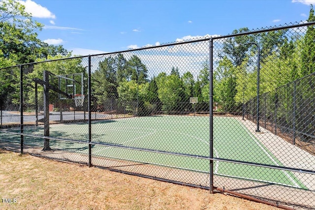 213 Preatonwood Dr, Apex, NC 27539 - view of tennis court with community basketball court