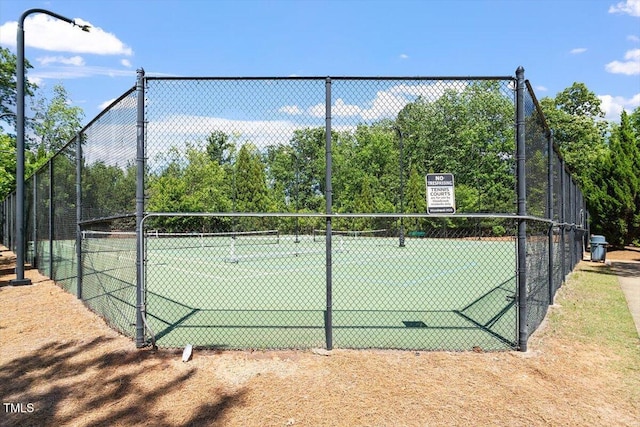 213 Preatonwood Dr, Apex, NC 27539 - view of tennis court
