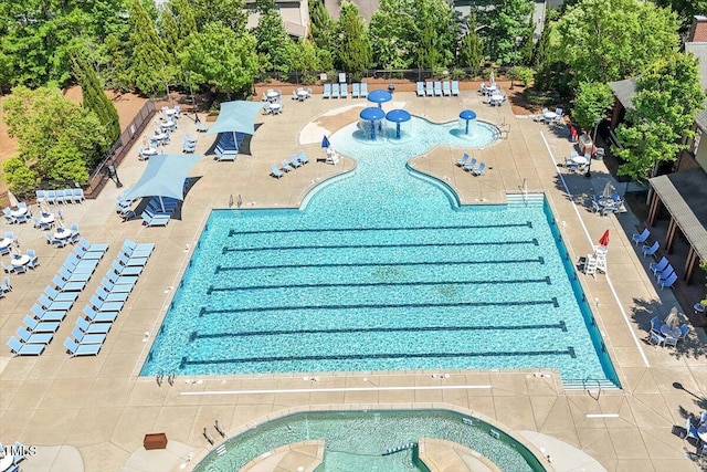 213 Preatonwood Dr, Apex, NC 27539 - view of swimming pool