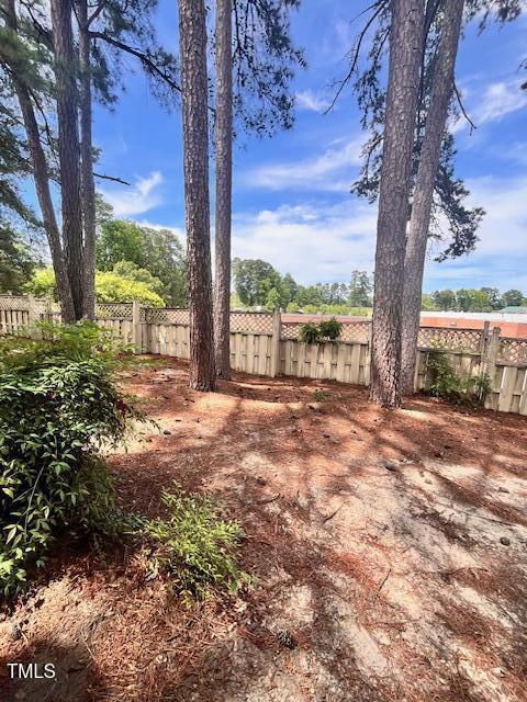 141 Jones Franklin Rd Unit G, Raleigh, NC 27606 - view of fenced backyard